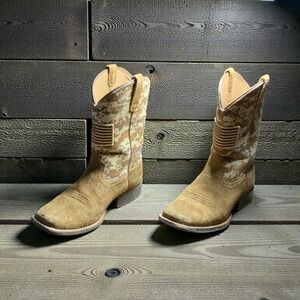 Ariat Patriot Western Boots size Youth 1.5